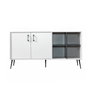 Hanah Home Şile 4612 Consola Blanco y Antracita